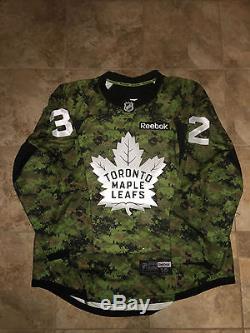 Game Used 2017 Toronto Maple Leafs 