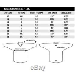 nhl adidas jersey size chart