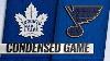 02 19 19 Condensed Game Maple Leafs Blues