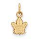 10k Gold Nhl Logoart Toronto Maple Leafs Extra Small Pendant