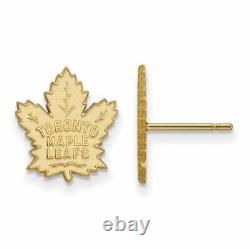 10ky NHL Toronto Maple Leafs Small Post Earrings
