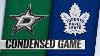 11 01 18 Condensed Game Stars Maple Leafs