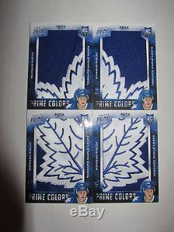 13-14 Panini Prime Colors Patch Toronto Maple Leafs Morgan Rielly Complete 1/1