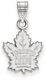 14k White Gold Nhl Toronto Maple Leafs Small Pendant By Logoart