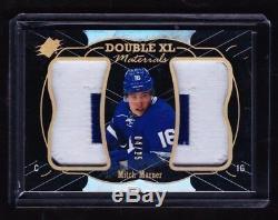 16-17 2016-17 Spx Mitch Marner Double XL Materials Patch /15 Xl-mm Maple Leafs