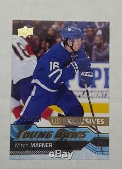 16-17 Mitch Marner Upper Deck Young Guns Exclusives /100 Toronto Maple Leafs 10