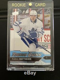 16/17 Upper Deck Series 1 Young Guns #201 Auston Matthews Maple Leafs