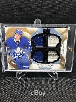 16-17 Upper Deck The Cup Mitch Marner Rookie Quad Foundations Tag Auto 1/1