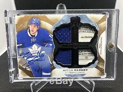 16-17 Upper Deck The Cup Mitch Marner Rookie Quad Foundations Tag Auto 1/1