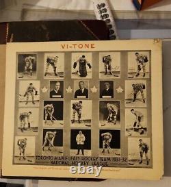 1931 1932 Toronto Maple Leafs Stanley Cup Winners Vi -Tone Ad 12x4 Team Photo