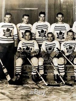 1933-34 Toronto Maple Leafs Team Photo Alexandria Studios Rare Old NHL Hockey