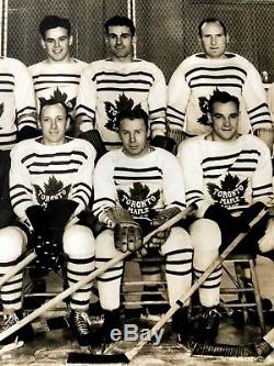 1933-34 Toronto Maple Leafs Team Photo Alexandria Studios Rare Old NHL Hockey