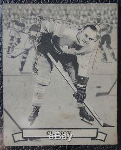 1936 KING CLANCY-Toronto Maple Leafs-OPC O-Pee-Chee Series D No. 125-RARE