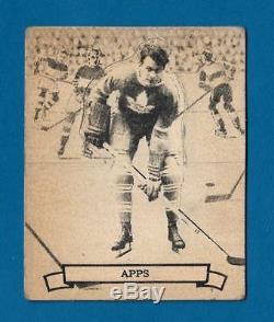 1936 O-Pee-Chee SYL APPS, HOF, Toronto Maple Leafs #101 RC Rookie Card VG