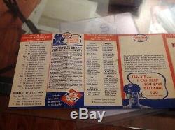 1941-42 Imperial Oil NHL Hockey Broadcast Schedule Night In Canada Montreal Rare