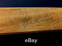 1950-51 Toronto Maple Leafs Signed Auto x15 Hockey Stick Bill Barilko Turk Broda