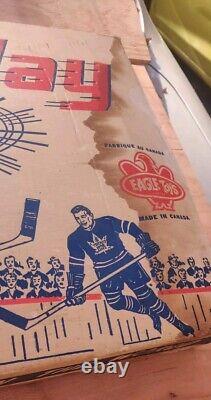 1950's Eagle Toys NHL Power Play Hockey Toronto Maple Leafs Montreal Canadiens