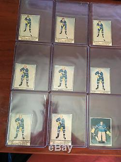 1951-52 Parkhurst 57 Cards Toronto Maple Leafs Lot