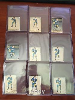 1951-52 Parkhurst 57 Cards Toronto Maple Leafs Lot