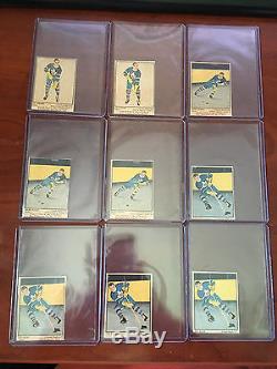 1951-52 Parkhurst 57 Cards Toronto Maple Leafs Lot