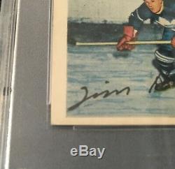 1952 1952-53 Parkhurst #58 Tim Horton Rookie PSA 6 EX-MT Toronto Maple Leafs