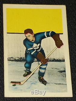 1952/53 Parkhurst George Armstrong Toronto Maple Leafs Rookie Hockey Card #51