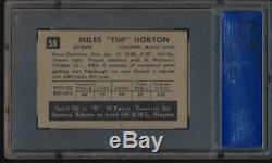 1952 Parkhurst #58 Tim Horton HOF RC PSA 5 EX 52657