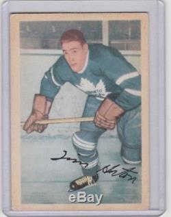 1953 54 Parkhurst #13 Tim Horton Toronto Maple Leafs NICE Ex Mint No Creases