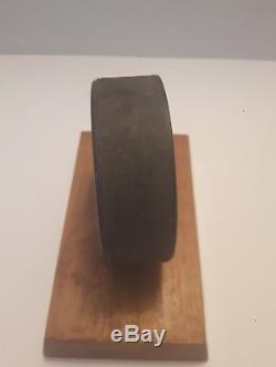 1960/61 Ross andover puck game used toronto maple leafs signed including 8 hofer