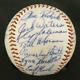 1960 Toronto Maple Leafs Team Signed Baseball With Sparky Anderson Chuck Tanner