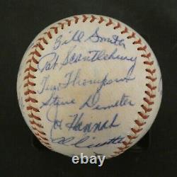 1960 Toronto Maple Leafs Team Signed Baseball with Sparky Anderson Chuck Tanner