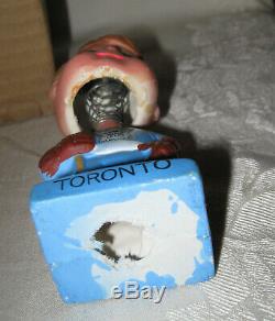 1960s Toronto Maple Leafs Mini Bobblehead Nodder, 4 3/4 Inches, NOS with Box