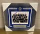 1962-63 Stanley Cup Champs Toronto Maple Leafs Team Signed Framed Photo Jsa Coa