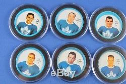 1962 Shirriff Hockey Medallions Toronto Maple Leafs Stanley Cup Winners