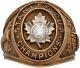 1964 Toronto Maple Leafs Stanley Cup Championship Ring Presented To Wm. Tramberg