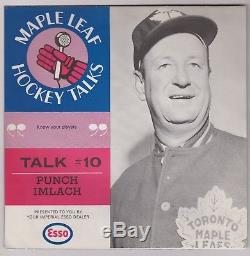 1966-67 Esso Toronto Maple Leafs Hockey Talks Complete Set of 10