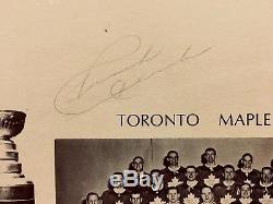 1966-67 Toronto Maple Leafs Stanley Cup Champs Autographed x18 Photo Tim Horton