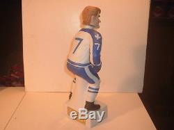 1970's McCormick Toronto Maple Leafs EMPTY Hockey Player Decanter
