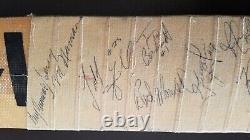 1985-86 Toronto Maple Leafs Team Signed Game Used Goalie Stick, 24 Signitures