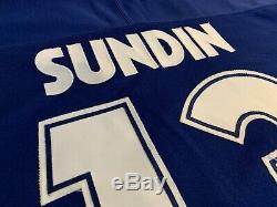 1990s Mats Sundin Toronto Maple Leafs Nike Authentic Hockey Jersey 56 XL