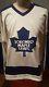 1991-92 Grant Fuhr Toronto Maple Leafs Game Worn Pre-season Leafs Jersey