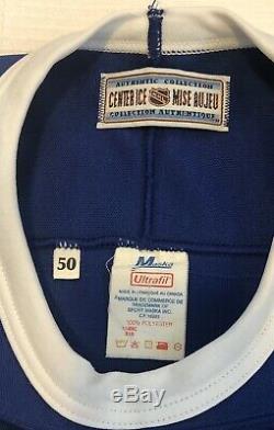 1991-92 Wendel Clark Toronto Maple Leafs TBTC Authentic Hockey Jersey Size 50