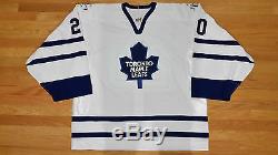 2002-03 Ed Belfour Toronto Maple Leafs Authentic Pro Game Jersey Size 58g Goalie