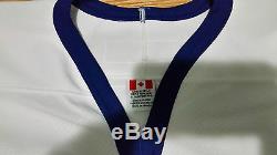 2002-03 Ed Belfour Toronto Maple Leafs Authentic Pro Game Jersey Size 58g Goalie