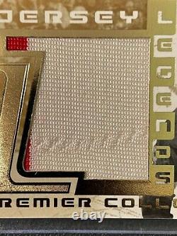 2003-04 UD PREMIER GORDIE HOWE LEGENDS JERSEY SP 2 COLOR With STITCH RED WINGS