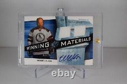 2008-09 SPX Hockey Winning Materials Auto Wendel Clark 07/25