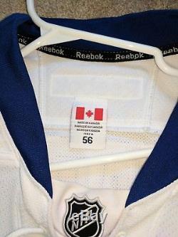 2011-12 Game Worn Used Carl Gunnarsson Toronto Maple Leafs NHL Jersey