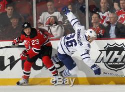 2011-12 Game Worn Used Carl Gunnarsson Toronto Maple Leafs NHL Jersey