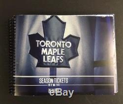 2012 Toronto Maple Leafs Season Tickets + Book NHL Hockey