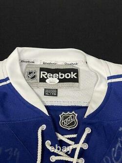 2013/14 Toronto Maple Leafs Team Signed Winter Classic Jersey JSA COA
